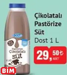 DOST  ÇİKOLATALI PASTÖRİZE SÜT